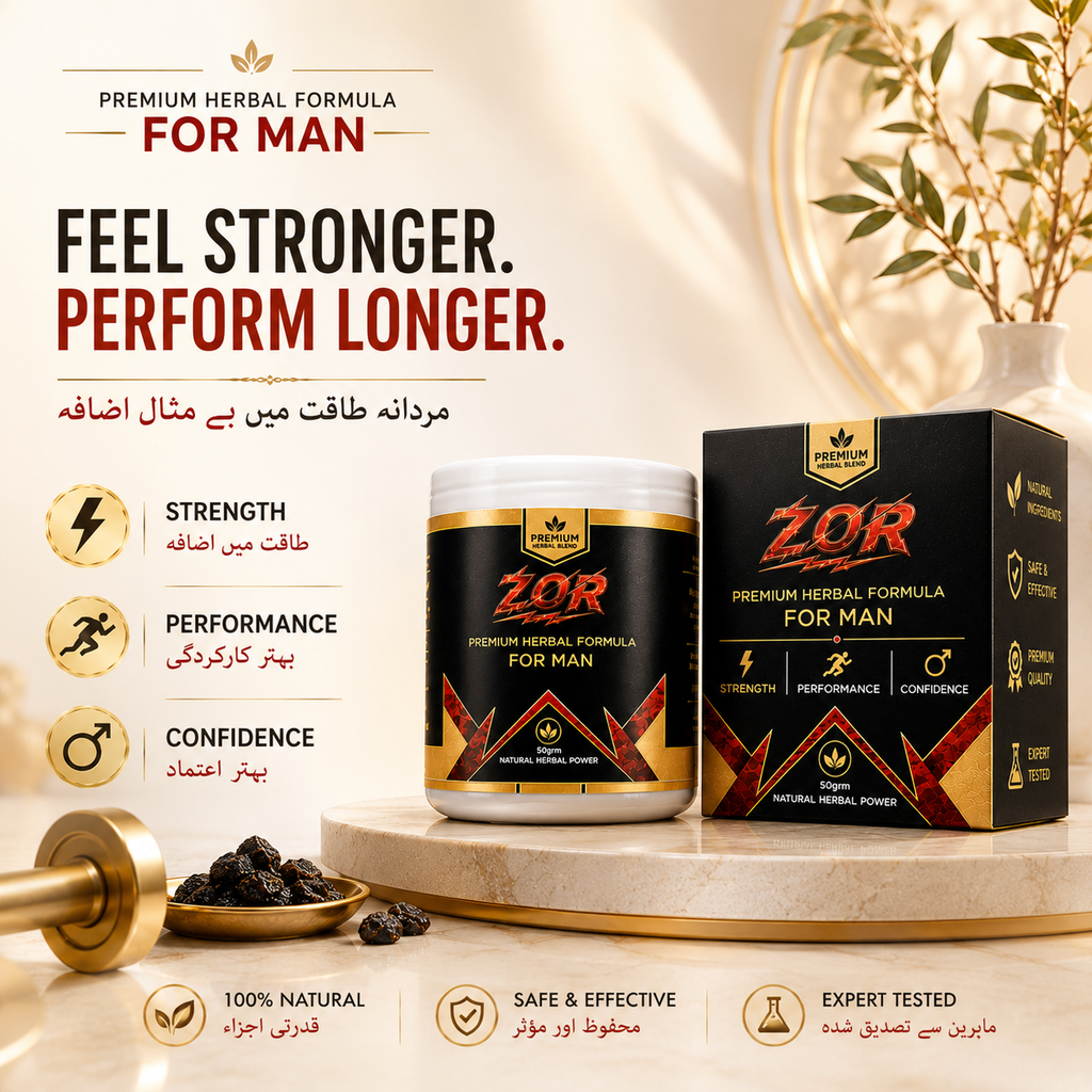 ZOR™ Premium Herbal Formula for Men