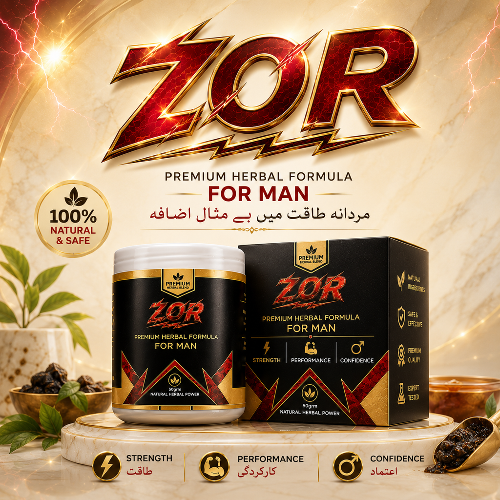 ZOR™ Premium Herbal Formula for Men